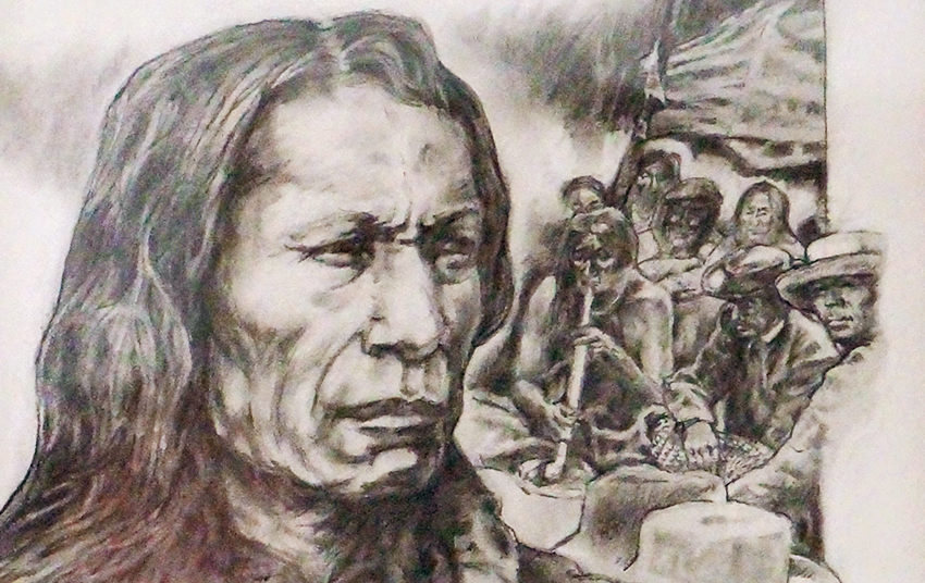 Robert King's Native American Drawings - Bipartisan Cafe